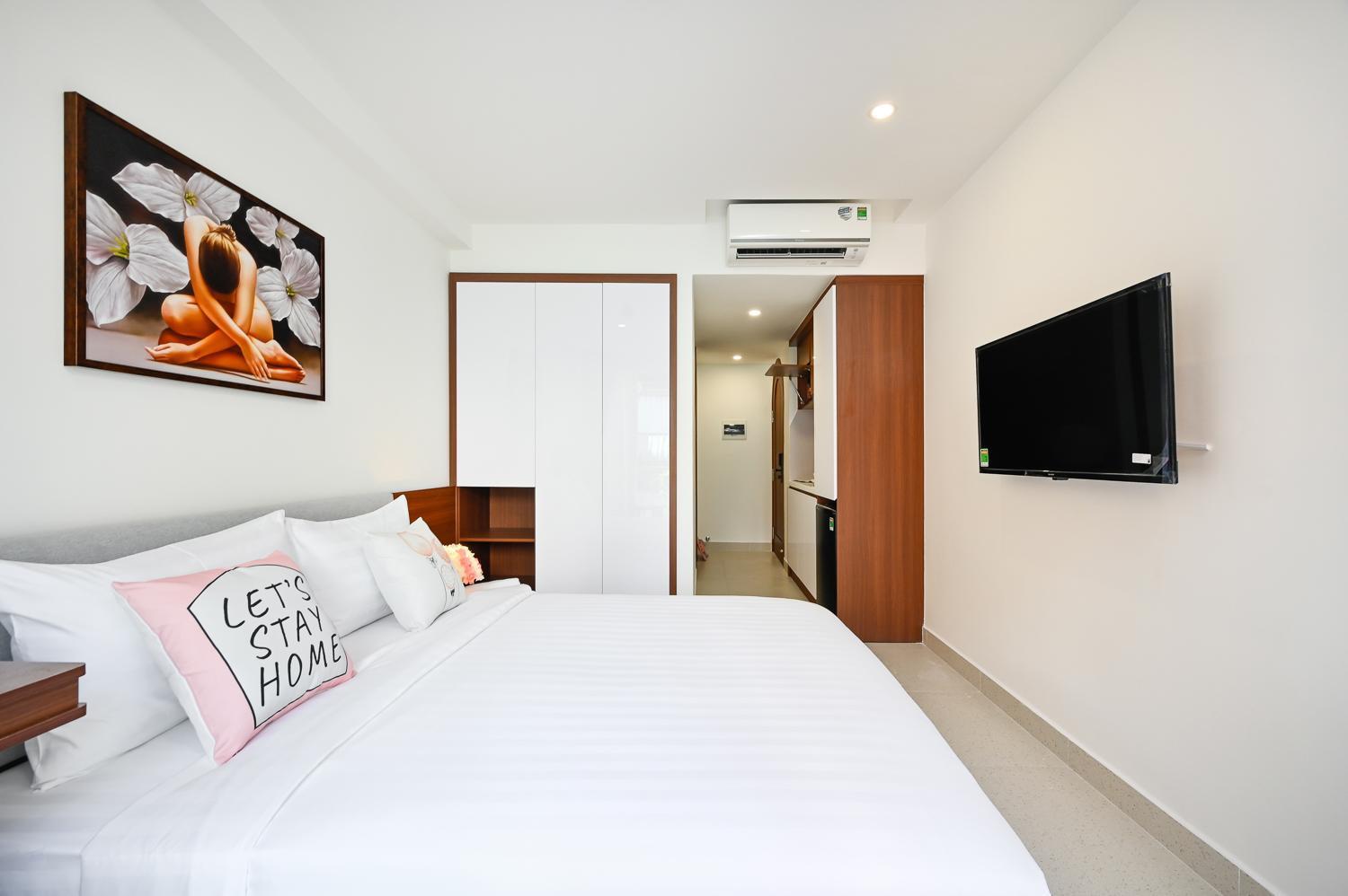 Saigon Hotel & Apartment Ho Chi Minh-staden Exteriör bild