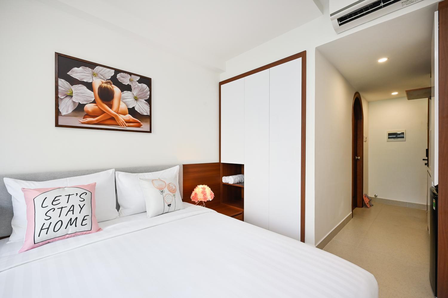Saigon Hotel & Apartment Ho Chi Minh-staden Exteriör bild