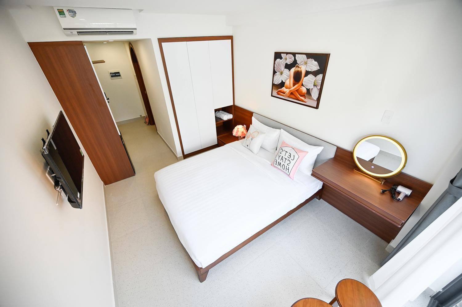 Saigon Hotel & Apartment Ho Chi Minh-staden Exteriör bild